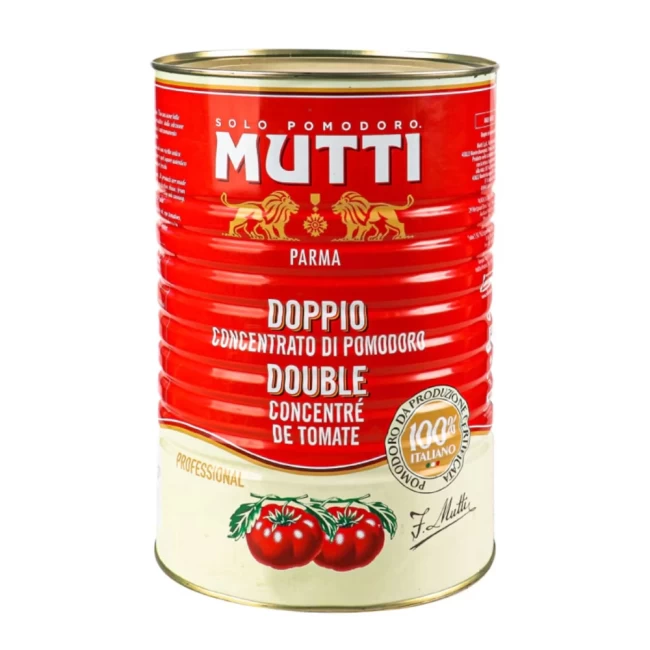 Pasta De Rosii Dublu Concentrat Mutti 4.5kg